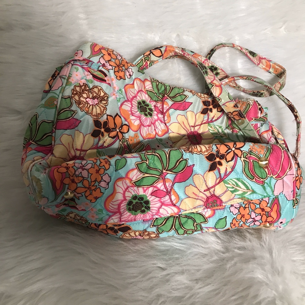 Retired Vera Bradley Tropical Floral 100% Silk